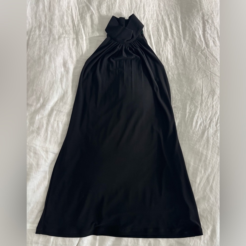 Ralph Lauren Mock Neck Perfect Little Black dress: